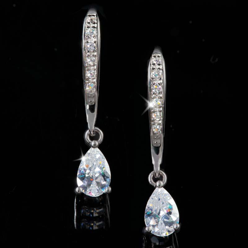 Sterling Silver Teardrop Earrings
